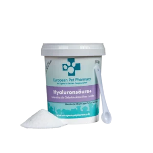 Hyaloronsäure Hund für Gelenke und Knorpel.